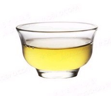 供应玻璃小茶杯功夫茶杯品茗杯一号小碗一口杯40ml茶杯价格优惠