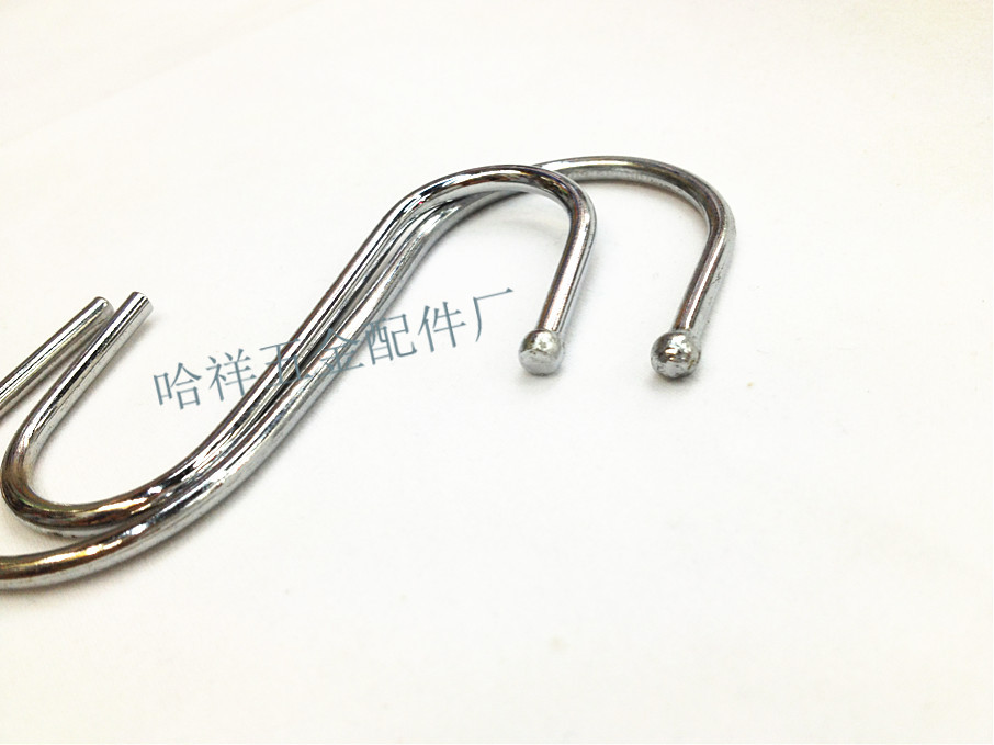 产家供应铁线挂钩 铁线制品 S铁钩【可来样定做】