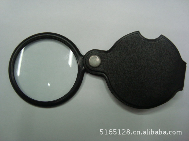 皮式放大镜 折叠 收缩 老年用品便携式 bvc 阅读玩具