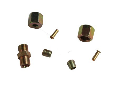 现货供应 七件套接头 液压气动快速接头 水管金属直通快速接头