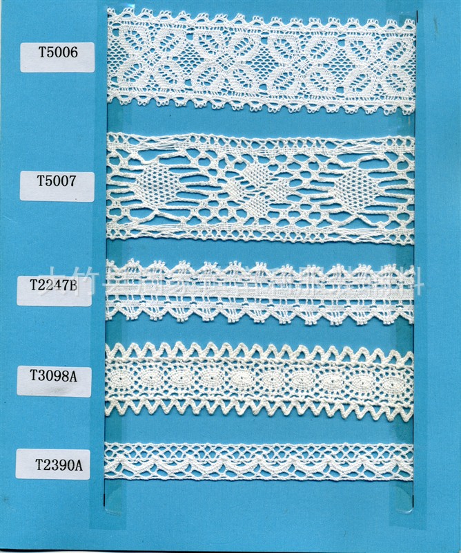 花边棉布刺绣水溶蕾丝服装花边棉线花边服饰材料lace