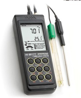 HI98172N 高性能防水型PH/ORP/ISE/℃测定仪，哈纳HI98172N