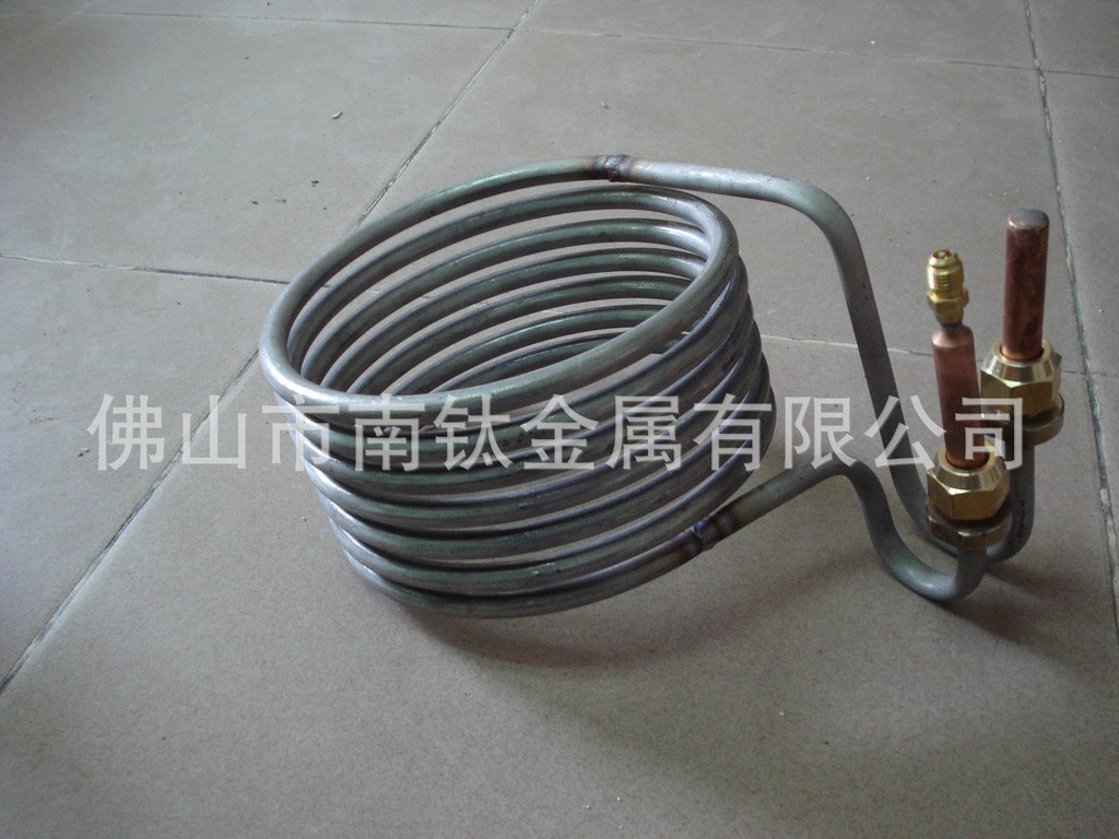 南钛高效能不锈钢盘管蒸发器