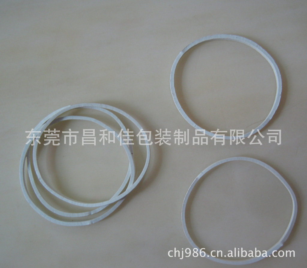 白色橡胶圈 无味无粉无油橡胶圈 白色橡皮筋 白色胶圈密封圈