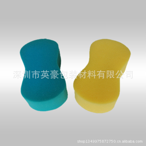 供应8字洗车海绵  定制8字清洁海绵  批发8字吸水海绵