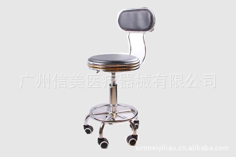 医用手术靠背凳手术圆凳，气压升降椅手术椅打包篮耐高温弯盘