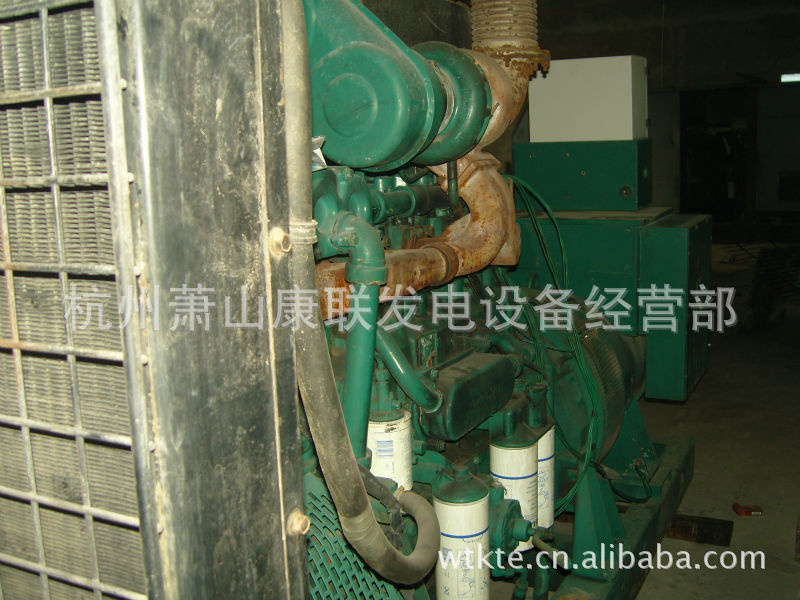 金华二手柴油发电机 低价//二手发电机 二手沃尔沃发电机