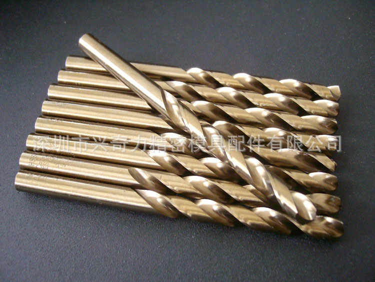 批发不锈钢专用钻头 含钴钻头 麻花钻头 黑色钻咀 镀钛钻头