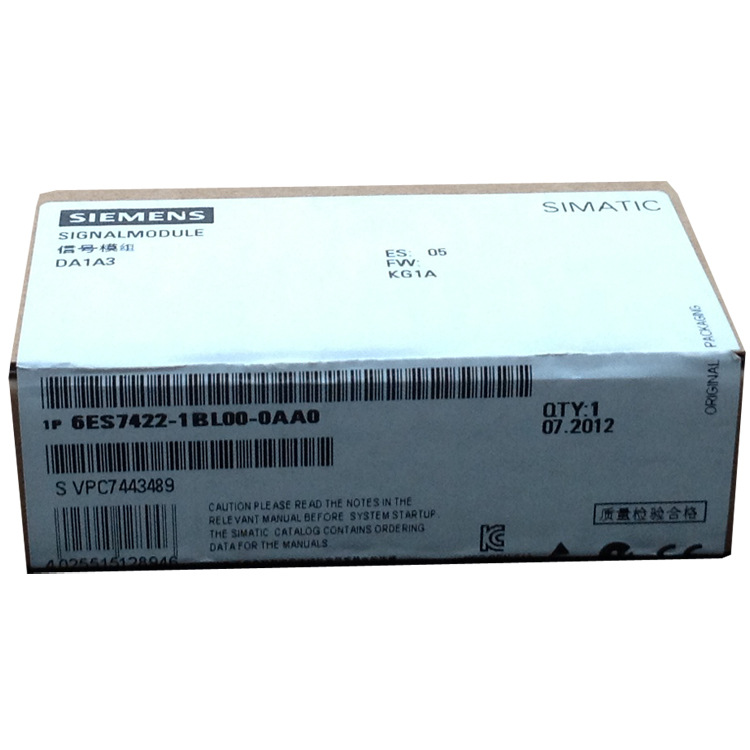 供应西门子PLC S7-400  信号模组6ES7422-1BL00-0AA0