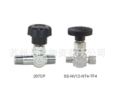 美国捷锐不锈钢针阀 207CP SS-NV12-NT4 SS-NV12-NT4-FT4捷锐针阀