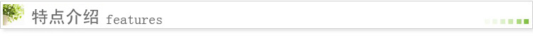 特點介紹