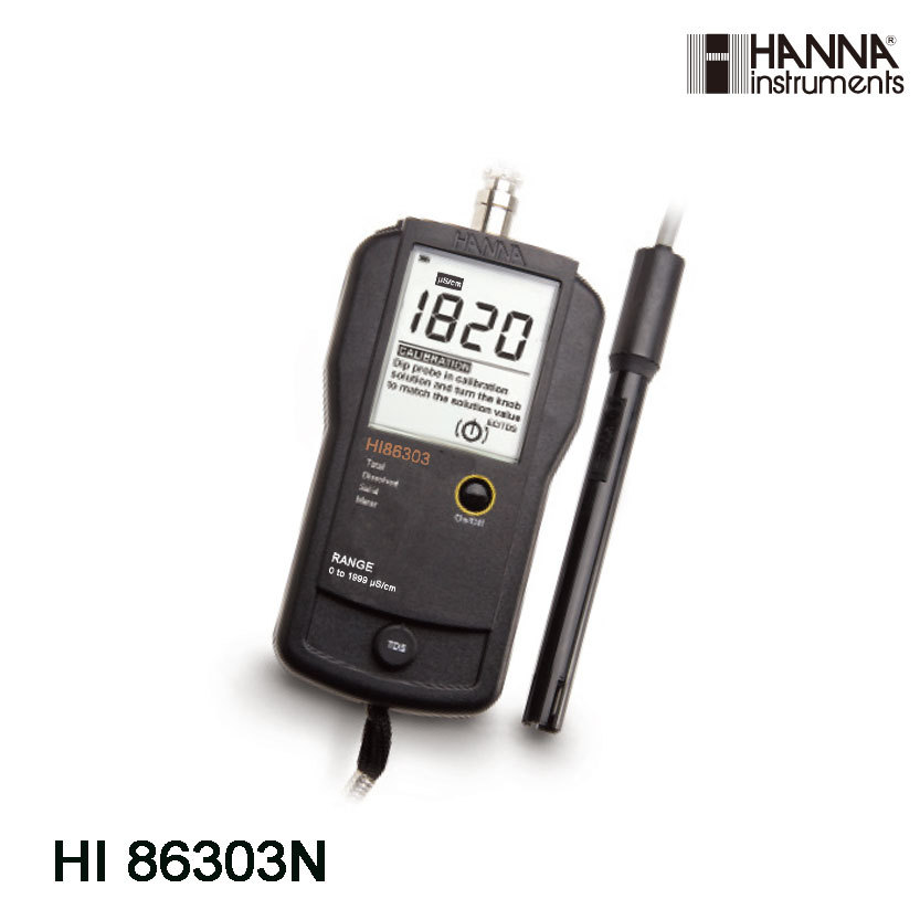 电导率便携式303哈纳6测定仪HI86EC意大利HI8304