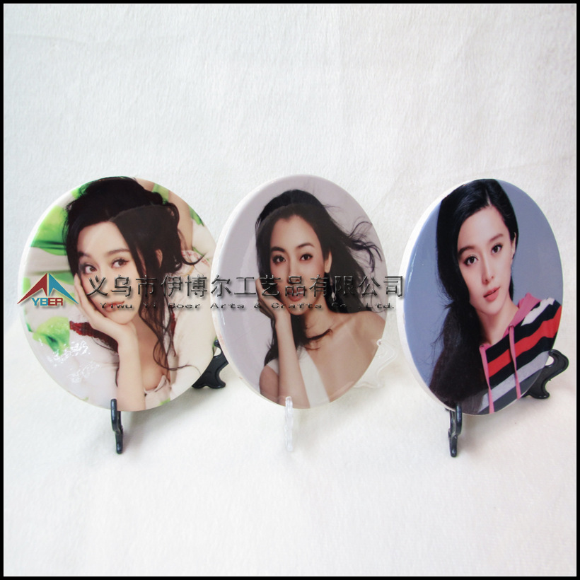 ��Ӧ��תӡ��ӡ��ש ����Ϳ��Ӱ��ɰ�  Բ��16cm������תӡ