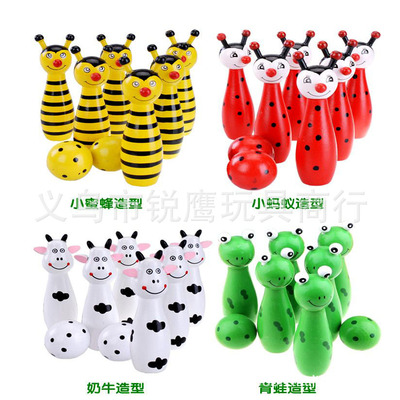 Bag Animal Bowling Cartoon animals Optional kindergarten baby Parenting interaction Toys