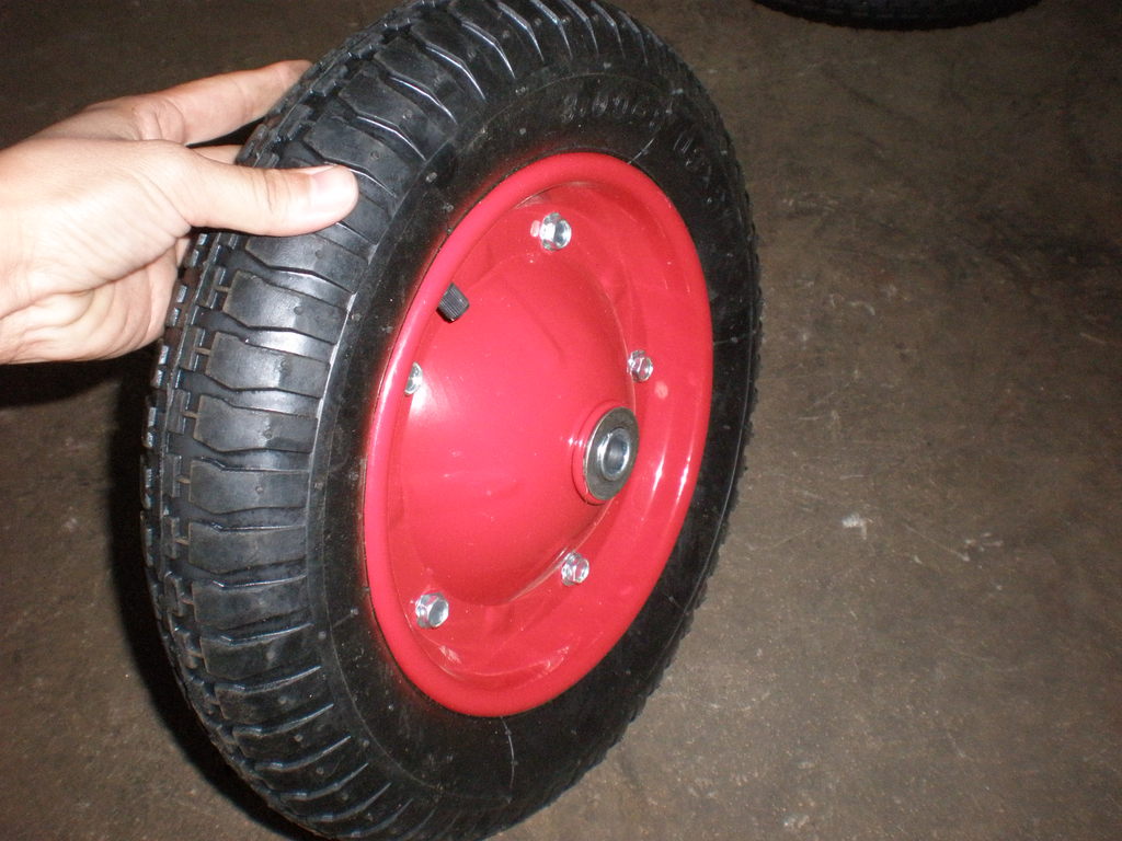 专业生产手推车轮子3.50-8