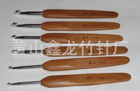 竹柄钩针3.5mm-6.0mm