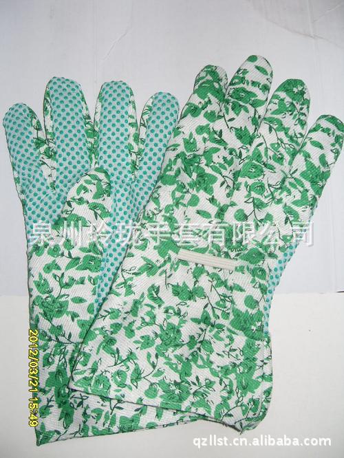 厂家供应LL46浅色防刺劳保花园用手套定制