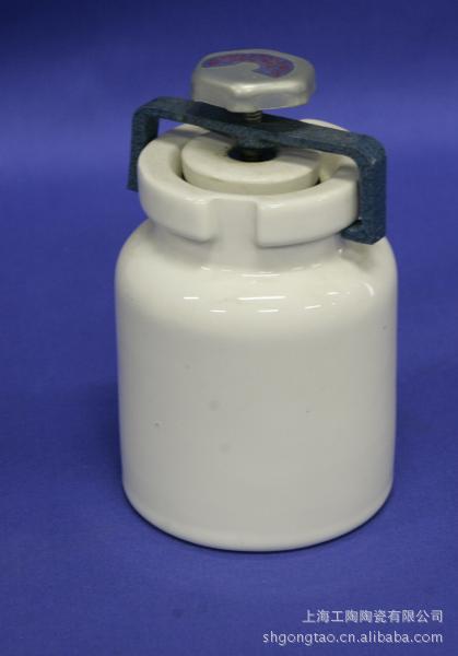 厂家供应氧化铝陶瓷球磨罐，球磨坛 上陶-shangtao