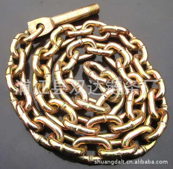 厂家销售 各种规格 镀锌 镀铜 浸塑 铁链 备胎链 护栏链 秋千链