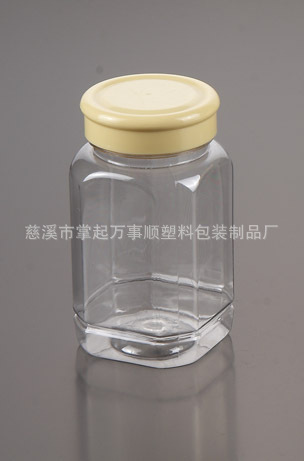 供应蜂蜜瓶、果酱瓶等各种PET塑料瓶 GJ-021