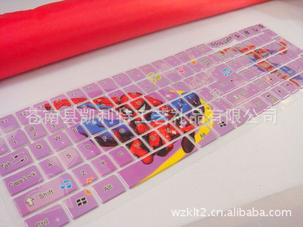 厂家直销滴胶键盘贴 卡通系列滴胶键盘贴 蜘蛛侠键盘贴
