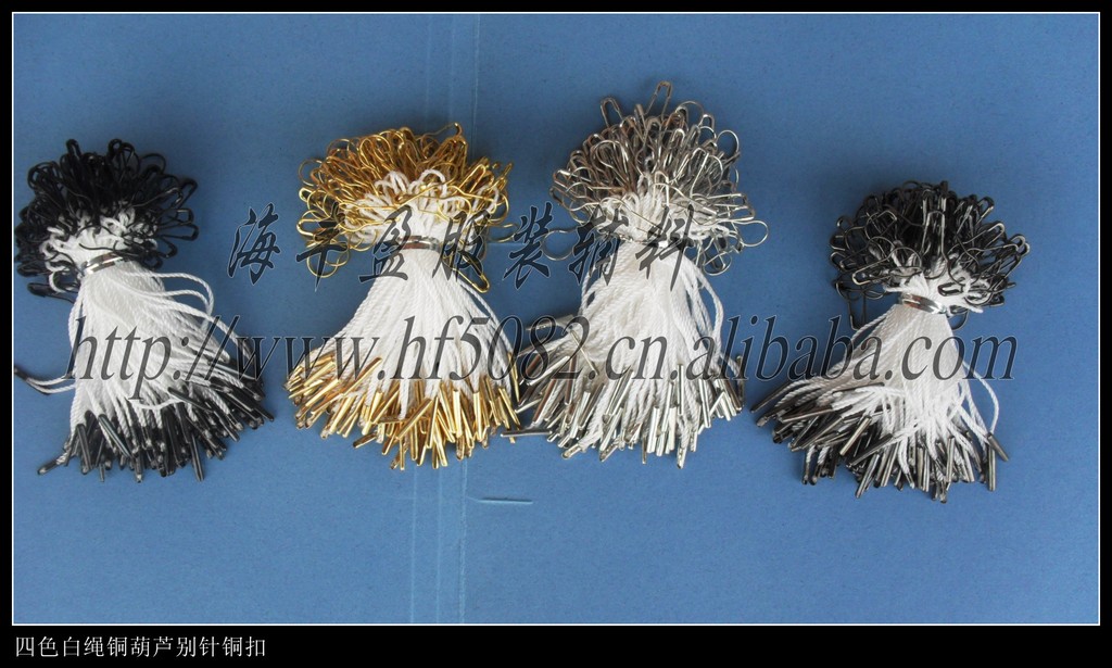 供应吊线别针 吊粒 别针吊粒 葫芦别针线扣 织带吊粒 松紧绳扣