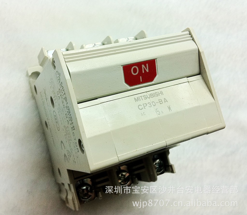 【原装正品】日本三菱MITSUBISHI 断路器 CP30-BA 3P（1-M）5A