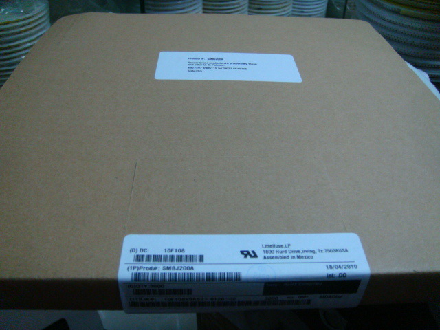 SMBJ200A DO-214AA/SMB 瞬变管200V单向 贴片TVS管 瞬态二极管