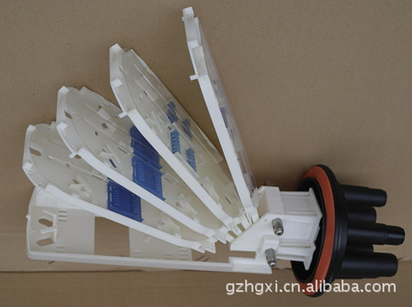 高穗通供应DR02A光缆接头盒 电子元器件架空管道直埋光缆接头盒