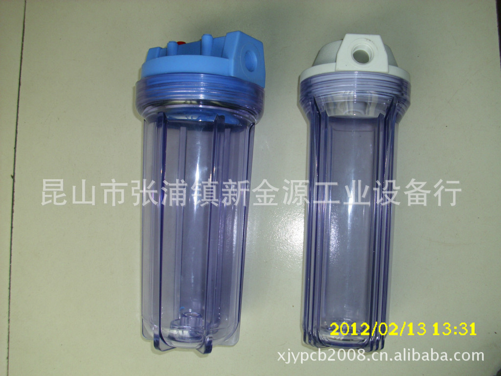 供应水处理透明6分过滤瓶，4分水平线过滤器 一寸耐压过滤瓶