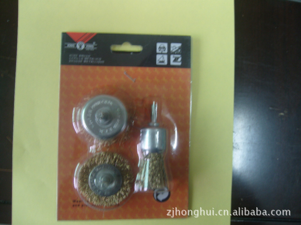 厂家直供 三件套钢丝磨具 五件套钢丝轮磨具  批发量大 优惠