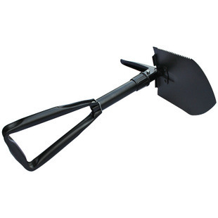 多功能三折铲 大号工兵铲 折叠铲 铁锹 户外野营铲子