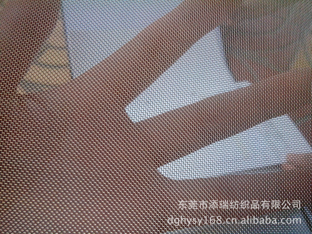 东莞厂家供应价格便宜镀金纱网网眼布尼龙网布箱包手袋网批发可定