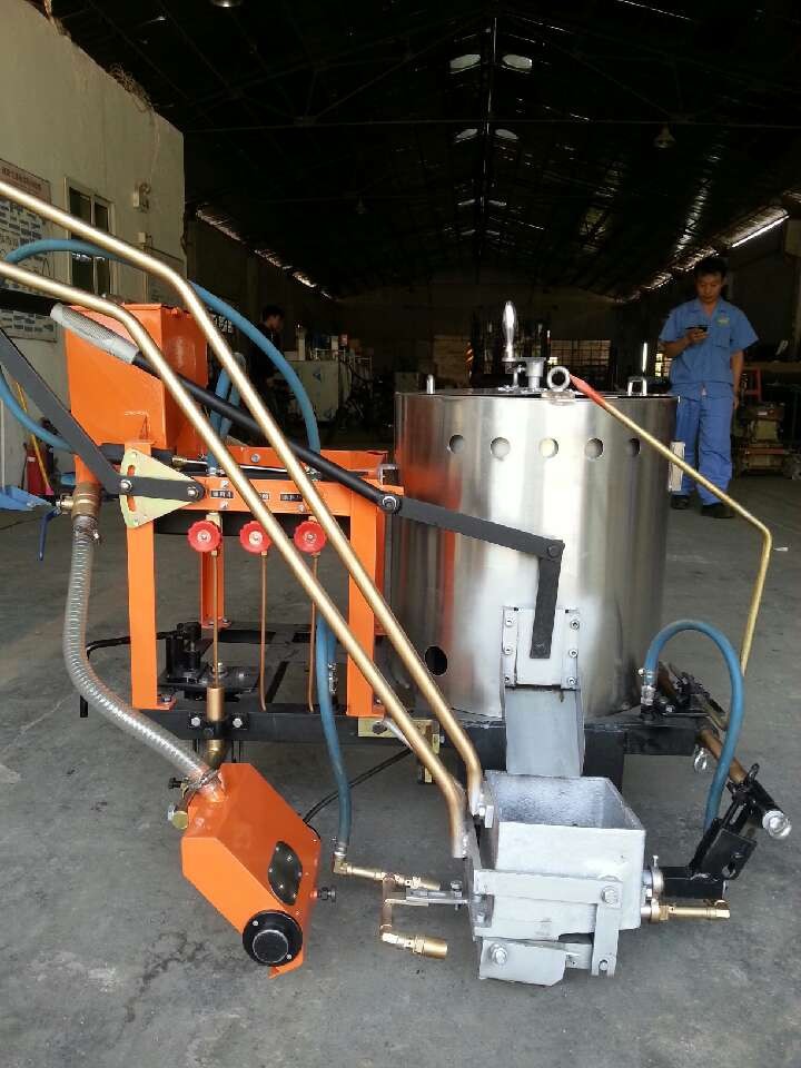 热熔煮划线一体机  小型划线机 手推式热熔划线机 修补专业画线机