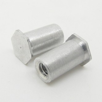 压铆螺柱,盲孔压铆螺柱,铝质压铆螺柱,螺柱,铝螺柱 BSOA-M4-8