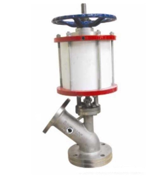 气动保温放料阀/气动带手动放料阀