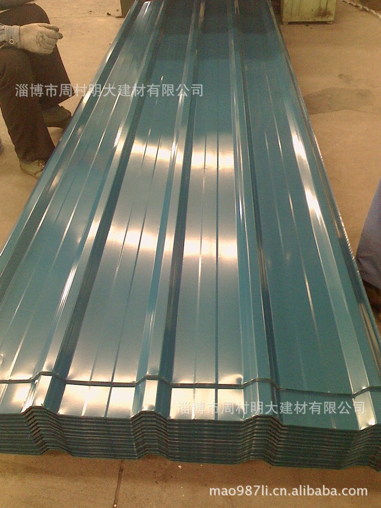 山东销售 彩钢琉璃瓦 单片彩钢琉璃瓦仿古建筑的理想用瓦 屋脊瓦