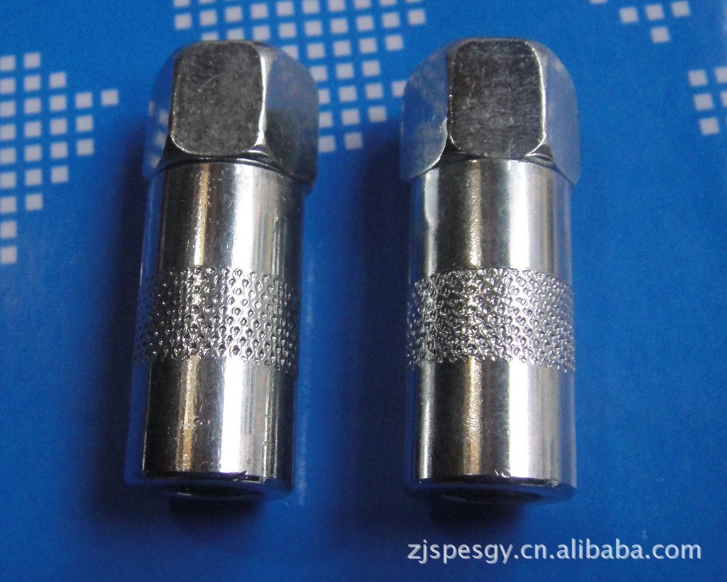 厂家发货黄油枪镀铬平嘴（不带钢珠），质优价廉