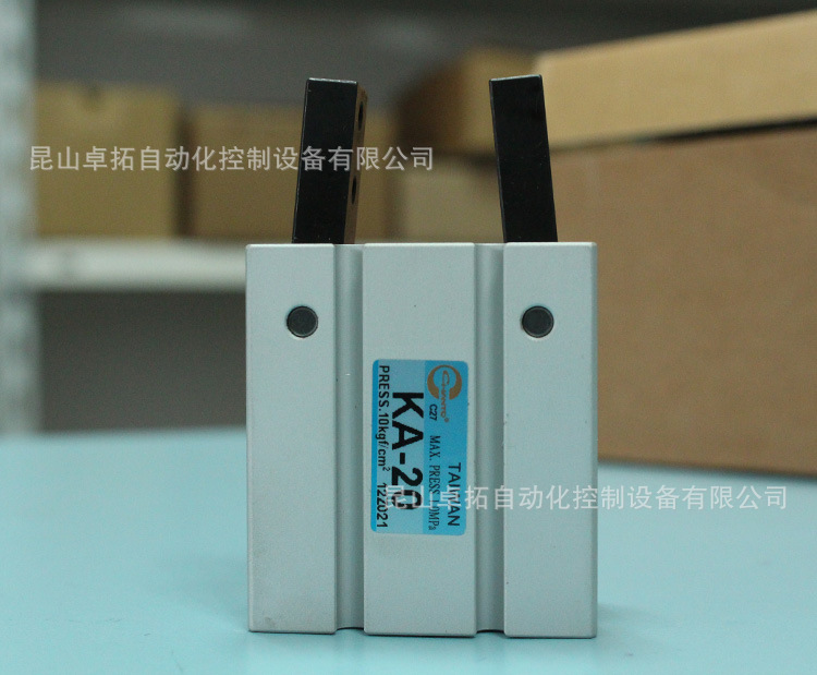 V型气压夹 KA-16 气爪 手指气缸 气动手指夹爪 台湾长拓 CHANTO