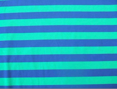 【诚信厂家】定做纬编 涤氨彩条针织面料 T恤面料 可吸湿快干处理