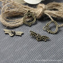 A4924  义乌厂家复古OT扣  蜻蜓形手链搭扣 手工DIY饰品基础配件