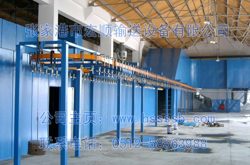专业生产 涂装生产线 倒置式 电泳线 悬挂线