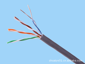 供应非屏蔽超五类网线 线径0.505mm无氧铜 305米一箱过测试