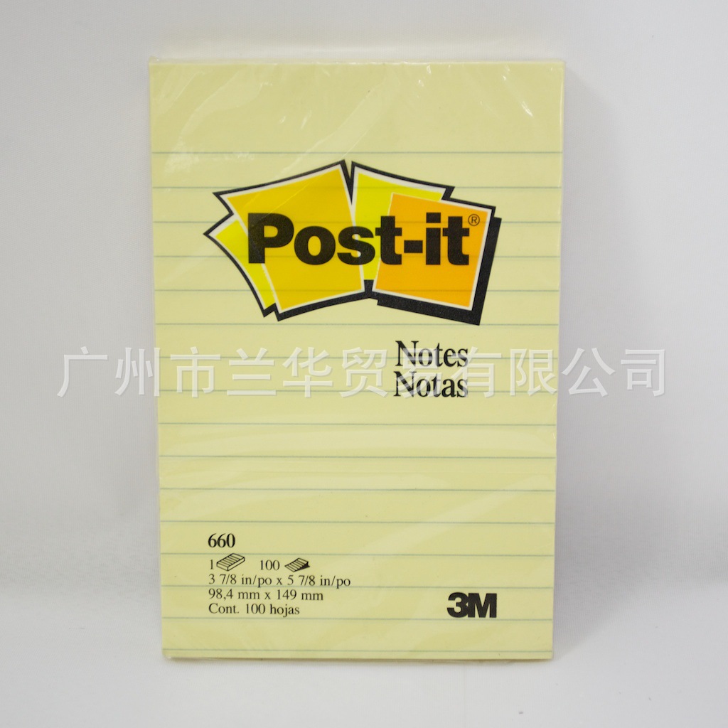 3M��������Post-it�� 660 ����������ֽ 100ҳ/��