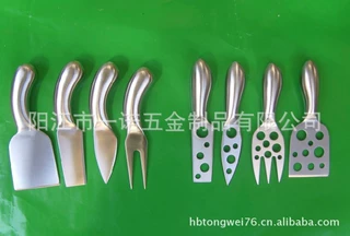 F-012FAA不锈钢空心柄芝士刀芝士餐具奶油刀,奶酪刀,牛油刀
