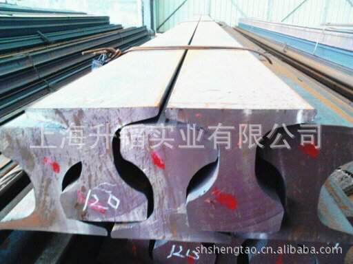 现货供应120公斤轨道钢 120kg轨道钢 120KG钢轨