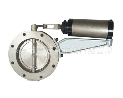 广东板材机气动蝶阀`广东气动高真空蝶阀`