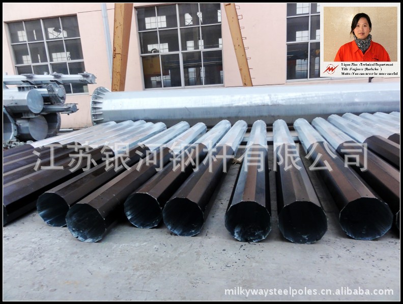 供应菲律宾电力杆，多米尼加电力杆，钢管杆，电力杆，