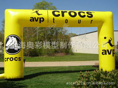 厂家直销生产充气模型 婚庆庆典充气模型 车缝奥彩广告拱门定制|ms