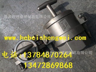 不锈钢快速接头氨气专用快速接头煤气防爆快速接头找河北胜伟